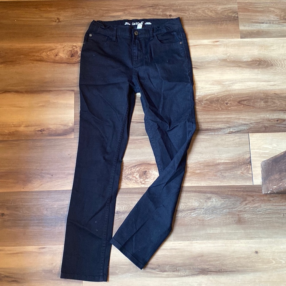 Cat & Jack black jeans size 14